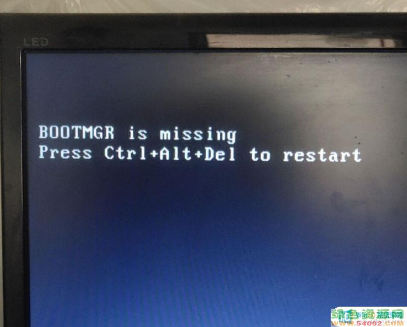 电脑显示缺少bootmgr怎么办_bootmgr is missing怎么办电脑开机