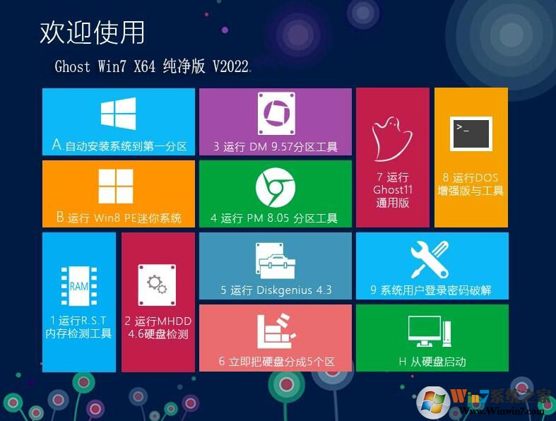 青苹果系统2022 Win7 64位旗舰加强版(自带USB3.0,支持789代CPU)