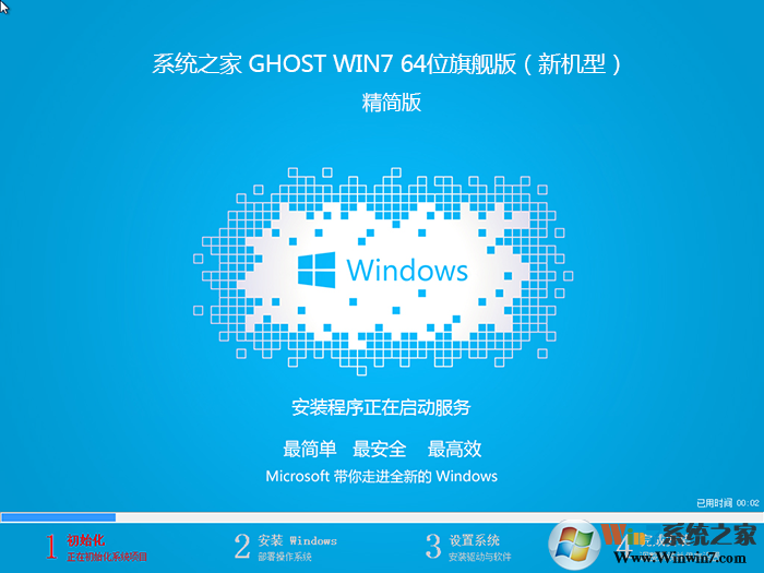 GHOST WIN7 64位官网版下载安装|系统之家WIN7 64位(新机型)精简版ISO镜像