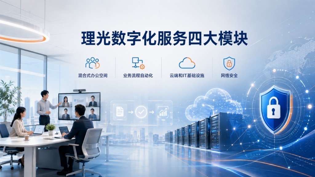 2026年理光数字化服务四大模块是什么？从办公空间到网络安全的转型路径