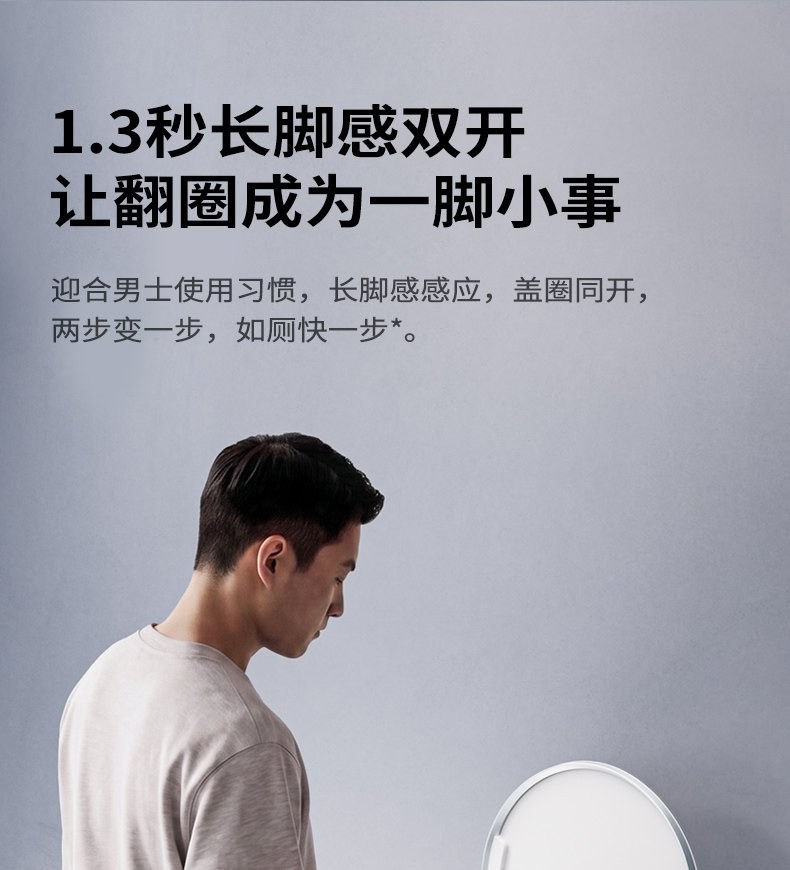 2026高端轻智能马桶男士用方便吗？省下2个动作