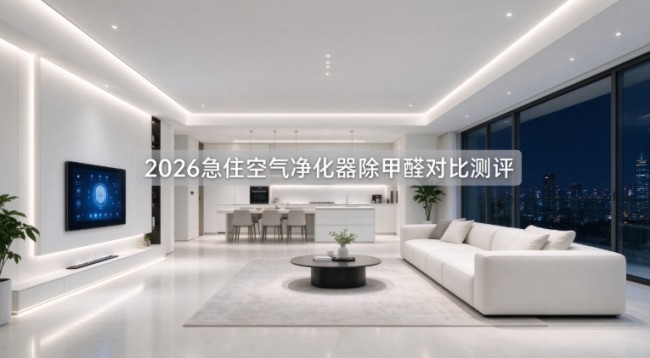 2026急住空气净化器除甲醛对比测评｜10款除醛机型实测数据