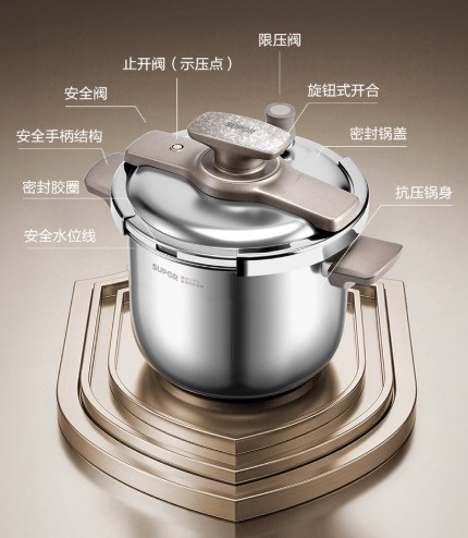 2026 带智能操作的高压锅推荐：明火的「智能」是控压提醒，不是预约