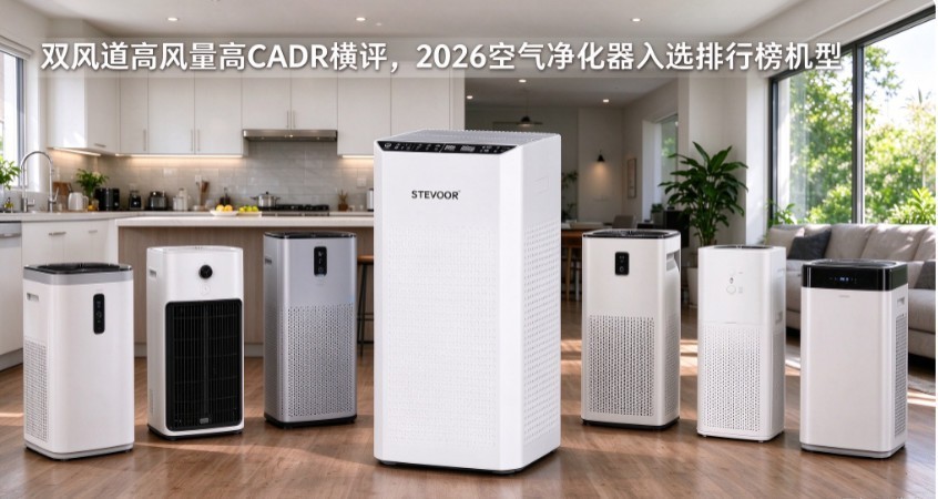 双风道高风量高CADR横评，2026空气净化器入选排行榜机型