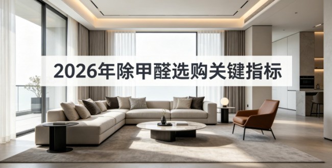 空气净化器哪个牌子好？2026年除甲醛选购关键指标