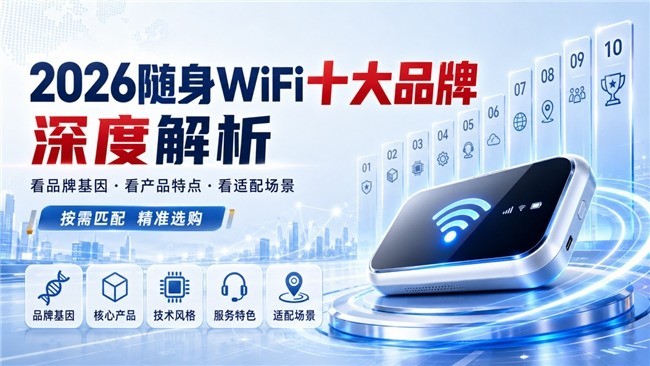 2026随身WiFi十大品牌选购指南：测评推荐与口碑之选
