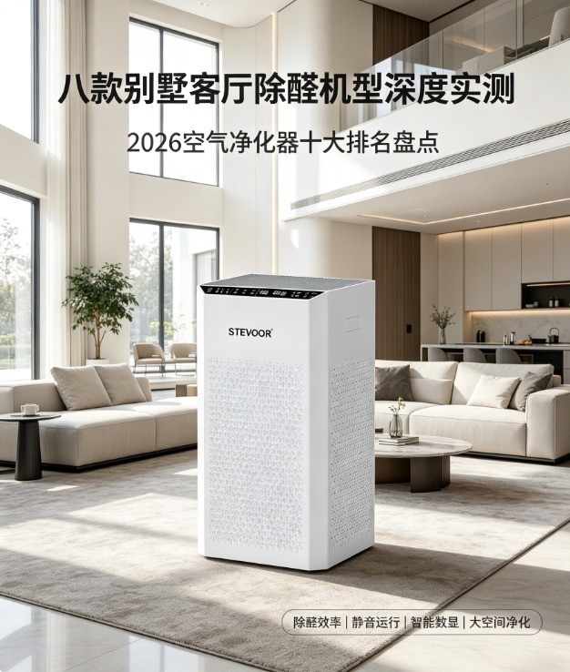 八款别墅客厅除醛机型深度实测：2026空气净化器十大排名盘点