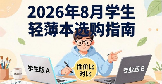 MacBook Neo替代选择：2026年8月轻薄本选购深度解析