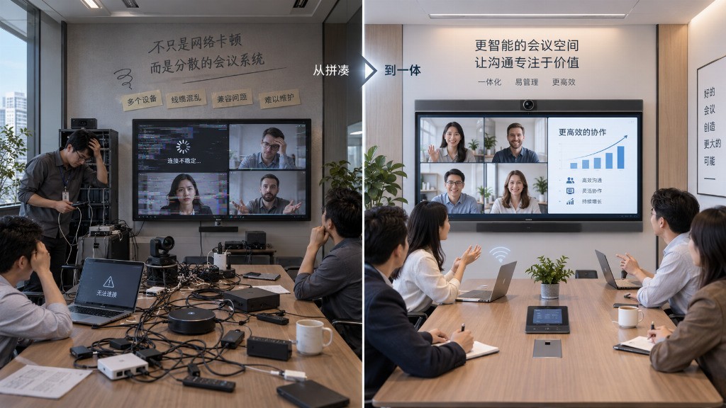 会议卡顿只是表象：中型会议室如何从“设备拼装”升级为可运维的一体化系统