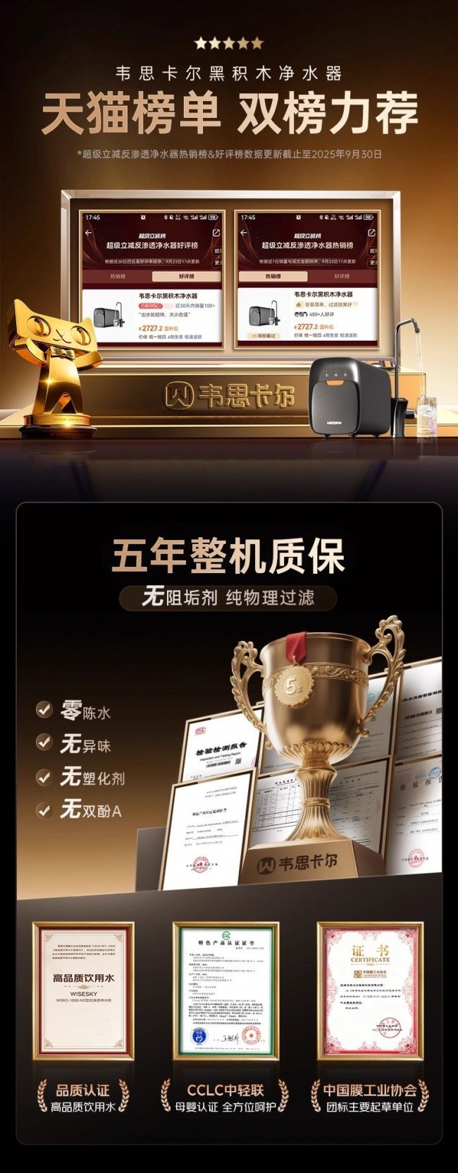 净水器长期持有成本拆解与选机指南（2026版）