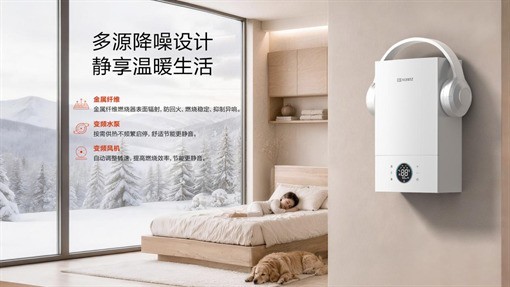 能率壁挂炉F6系列亮相：以冷凝节能与多维降噪重塑家庭舒适采暖体验