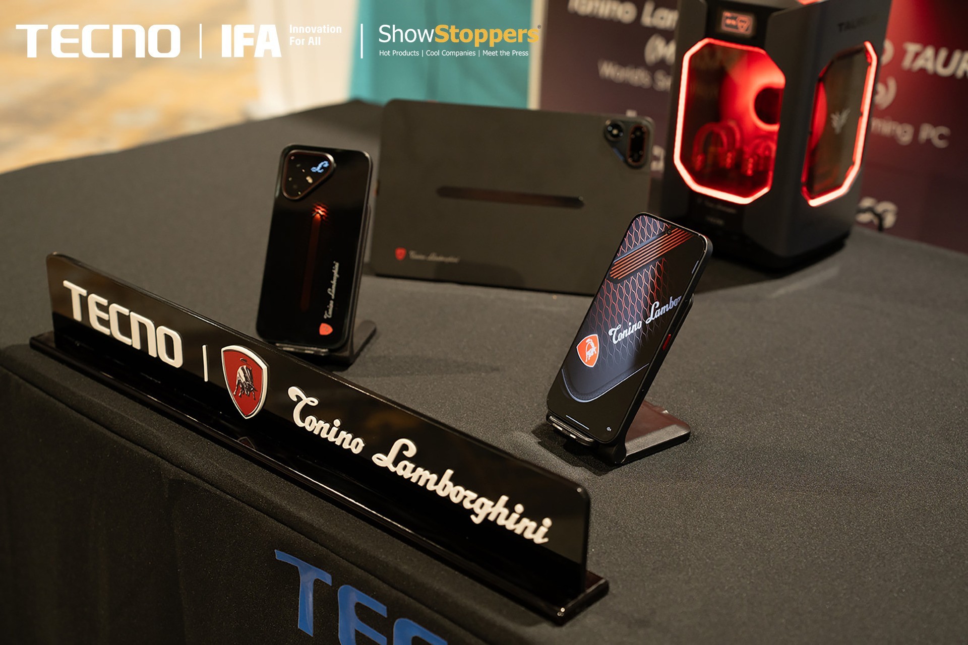 TECNO亮相IFA ShowStoppers 2026，多款创新产品首度公开展示