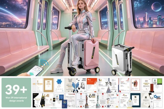 科技不止于炫技，爱尔威Airwheel智能电动AI登机行李箱让智能真正服务于出行
