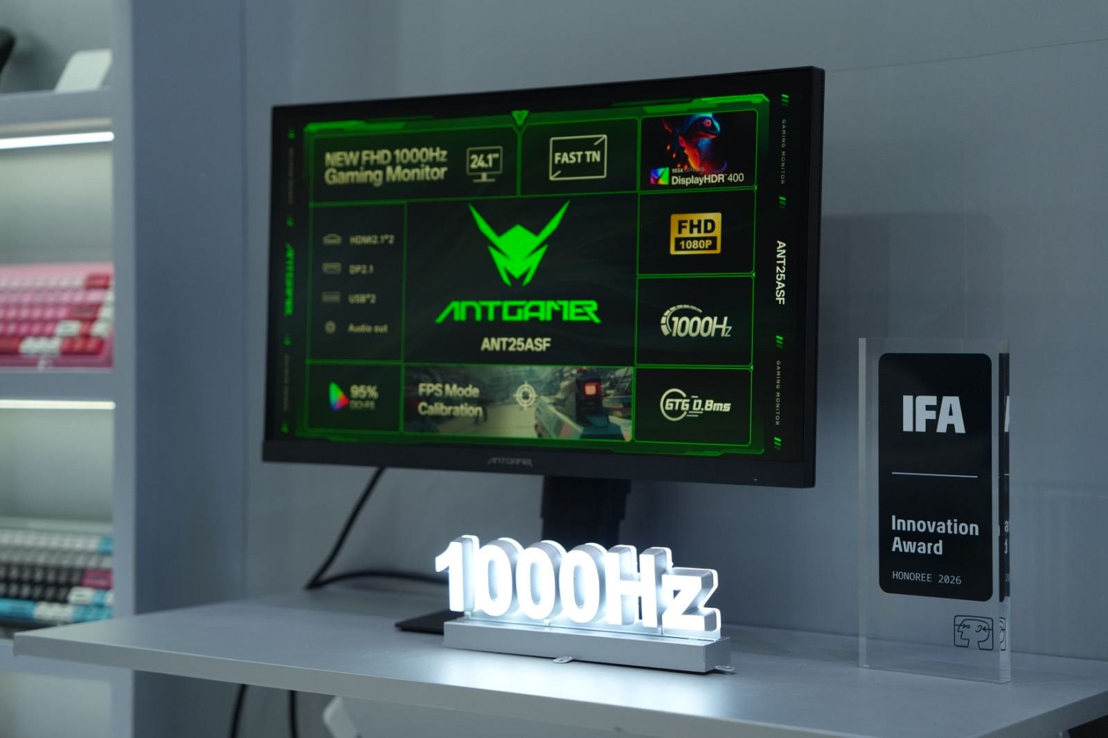 HKC、KOORUI及ANTGAMER亮相IFA 2026，携多项创新成果斩获五大重磅奖项
