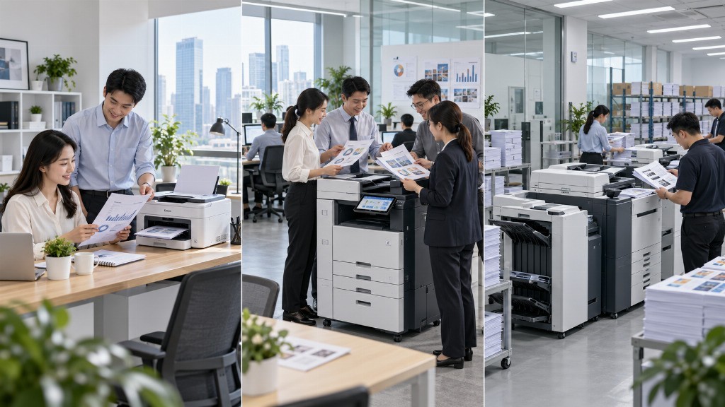 2026年国内企业用得最多的打印机品牌是哪几个：三大场景主流品牌盘点