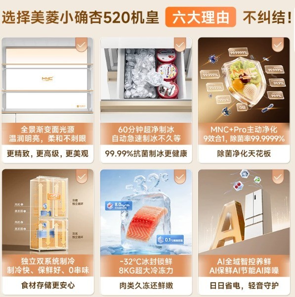 2026 小户型租房冰箱深度横评：一级能效机型美菱、米家、TCL、康佳、创维
