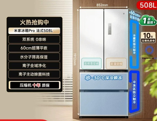2026 小户型租房冰箱深度横评：一级能效机型美菱、米家、TCL、康佳、创维