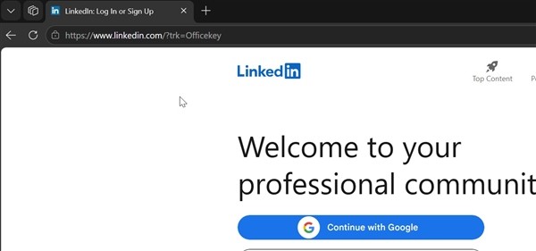 Windows隐藏快捷键Ctrl+Alt+Shift+Win+L可直启LinkedIn并附追踪参数