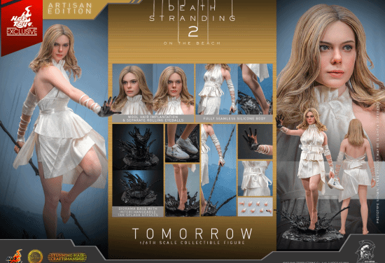 HotToys发布死亡搁浅2明日1/6艺术家限定人偶,全球限量3000件