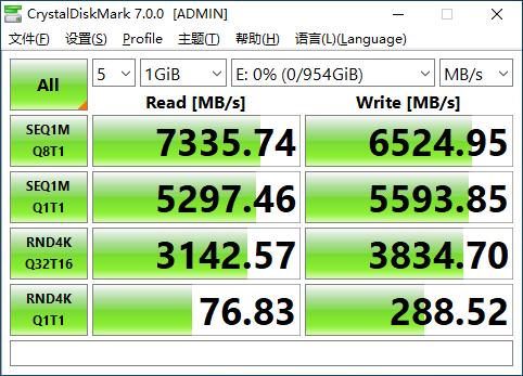 上市前抢先测:X400 RGB固态硬盘 1TB 版五项软件实测