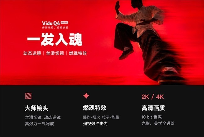 Vidu Q4 Preview发布:推动旗舰视频模型大规模应用落地
