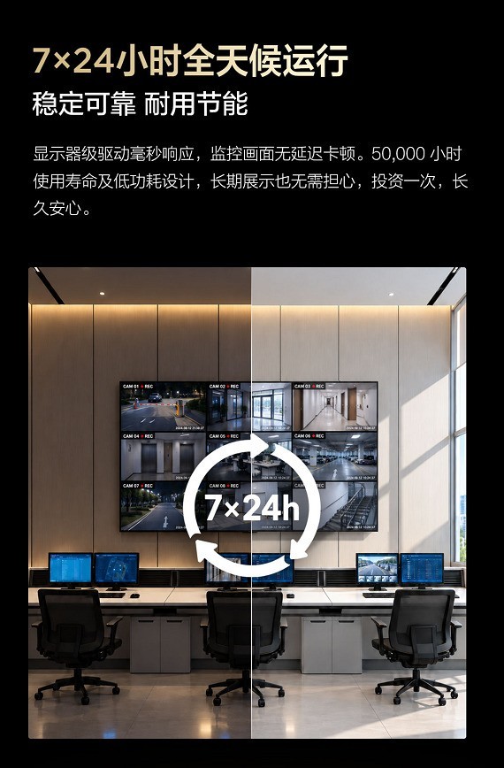 TCL发布D系列专业商用显示器:会议、监控、展览,用一块更稳的专业大屏