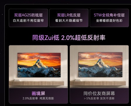 2026年采光好的客厅买电视不知道怎么选?6千档85寸电视深度横评