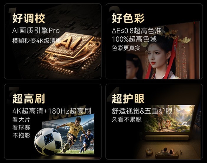 2026年4千价位85寸低蓝光护眼电视怎么选?老人孩子长期看必看