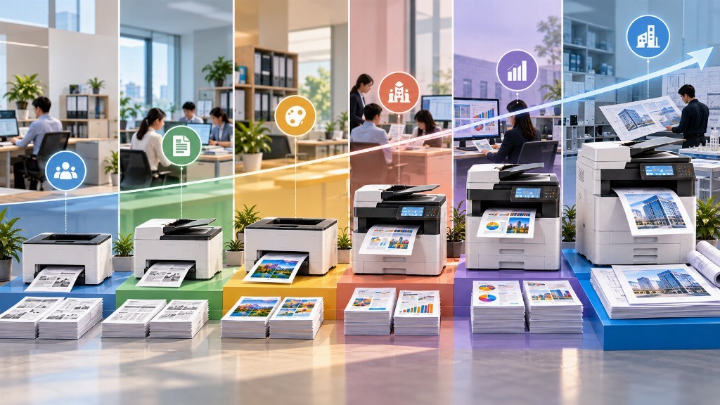 理光打印机家族全解析:P、M、IM、IP 四个字母怎么读,选型不踩坑