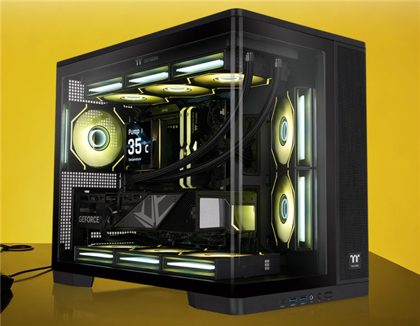 曜越Arcus 380 TG ARGB ATX机箱发布:三风扇预装,售价899元