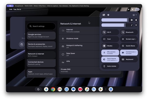 gbos-vm开源工具首发:Apple Silicon Mac可GPU加速运行Googlebook OS