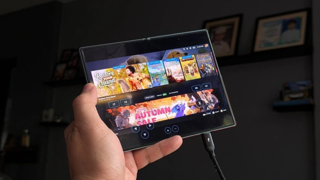 DroidDeck让安卓手机本地运行Steam游戏,赛博朋克2077等实测近60帧