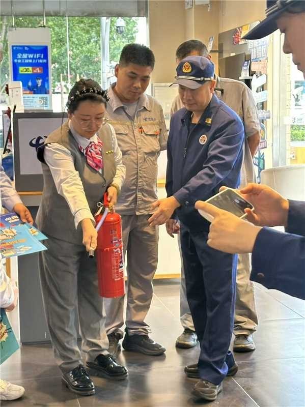 中国电信烟台分公司联合烟台消防救援局开展消防安全共建活动