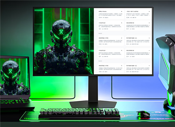 泰坦G27T8S Ultra发布:26.5英寸320Hz量子点OLED显示器,2899元起