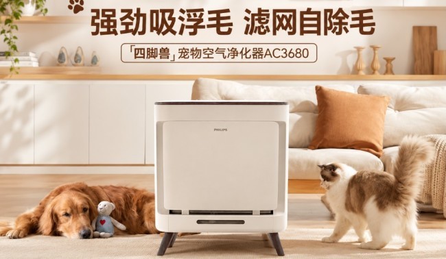 养猫家庭必看!宠物空气净化器怎么选?