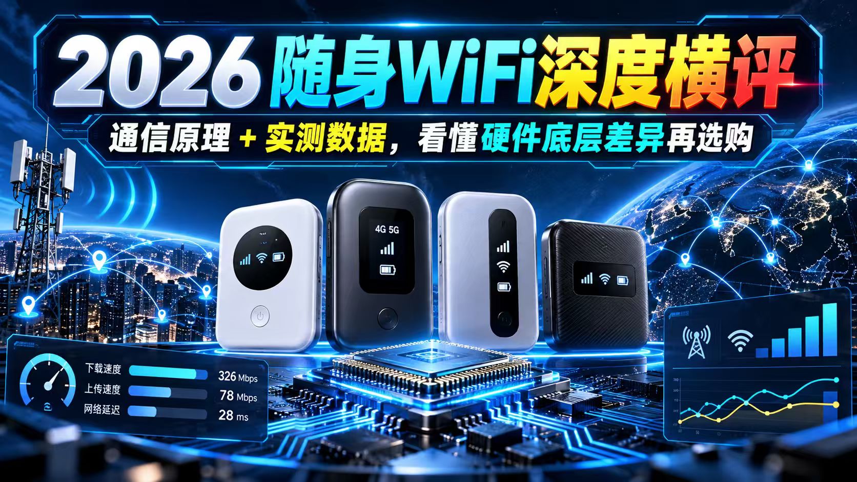 2026随身WiFi四强专业评测榜:格行波导网易信翼深度测评