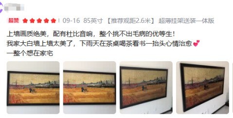 真实用户实测！85寸电影电视怎么选？三款旗舰差距一目了然