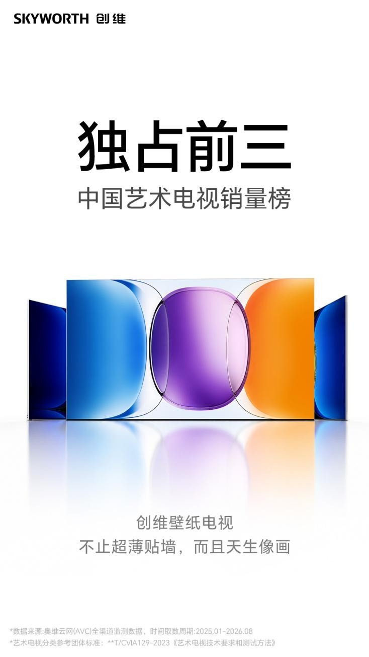 创维壁纸电视:开创十年,全面领先