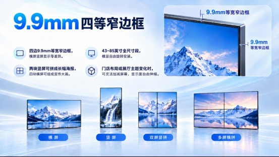 新品上市|方寸不藏边界,Newline NT edge为自由显示而生