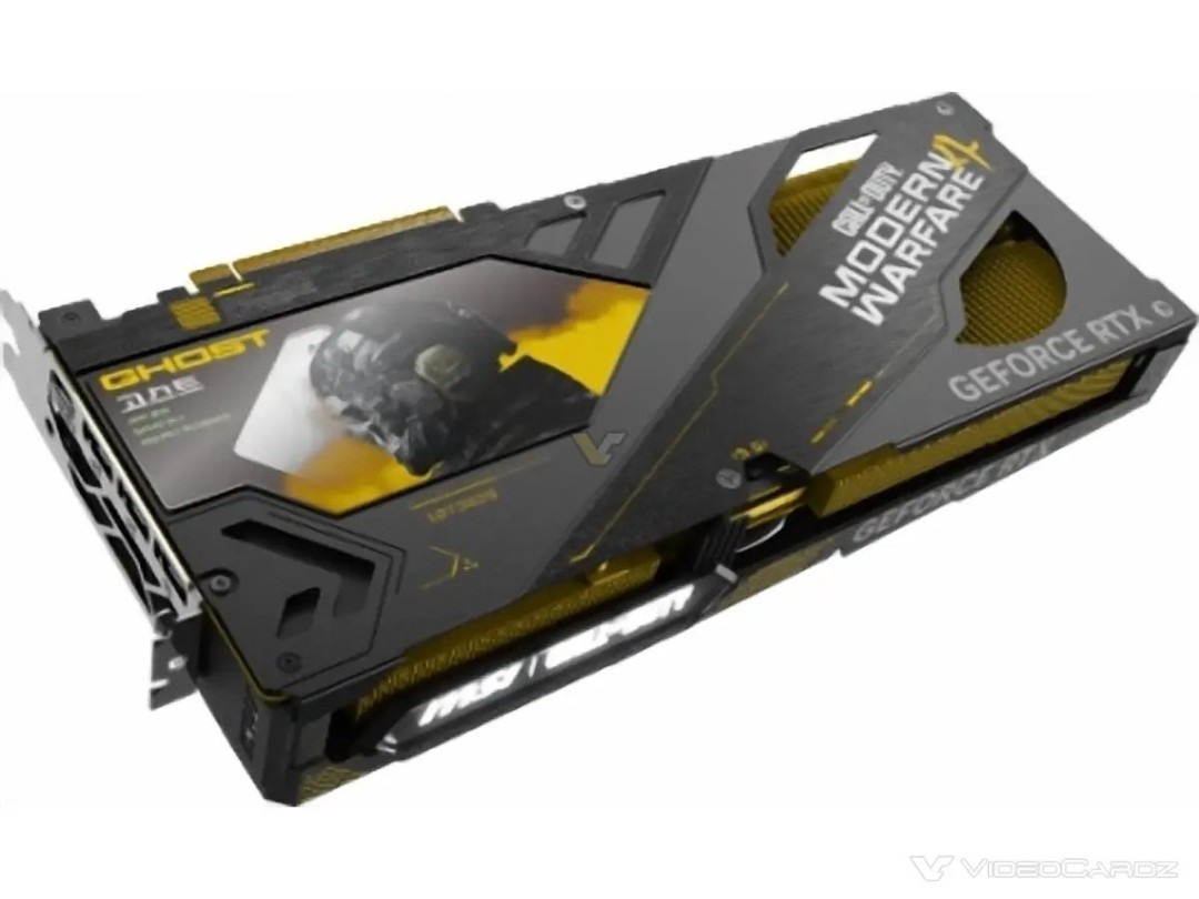 微星联名动视推出RTX 5080 COD MW4限定显卡,2026年10月23日全球首发