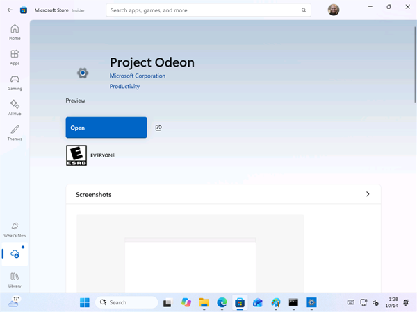 微软秘密测试Odeon设置应用，或推动Windows系统设置商店化演进