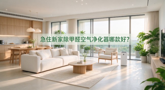 急住新家除甲醛空气净化器哪款好?2026年8条核心选购要点