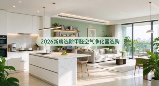 2026新房选除甲醛空气净化器：别先盯品牌名气，核心看5个选购要点