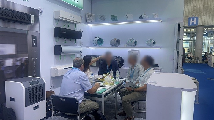 以“空气之智”链接全球——绿岛风风起广交会