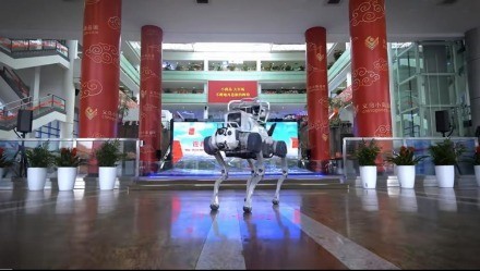 云深处机器狗 以硬核能力解锁更多智能作业新可能