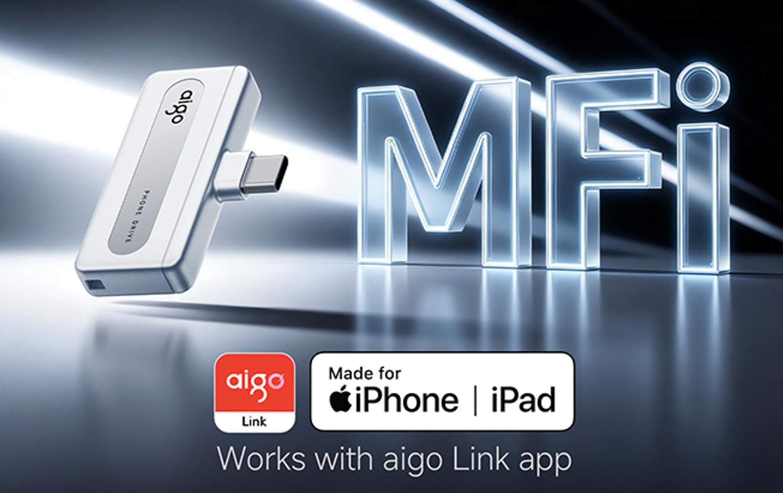 不弹窗苹果手机U盘推荐：aigo PL10即插即用