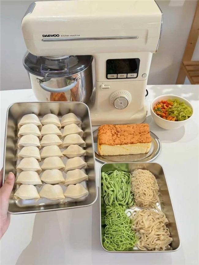 6款厨师机防黑粉结构拆解：关注结构实用性而非噱头