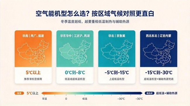 从拼销量到拼地域实测：2026 空气能采暖选型全指南