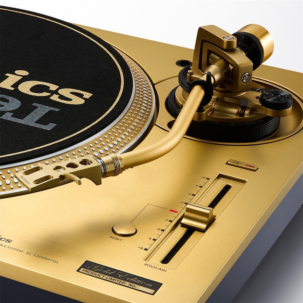 为庆祝SL-1200系列诞生55周年, Technics推出全新限量版周年纪念款M7G系列
