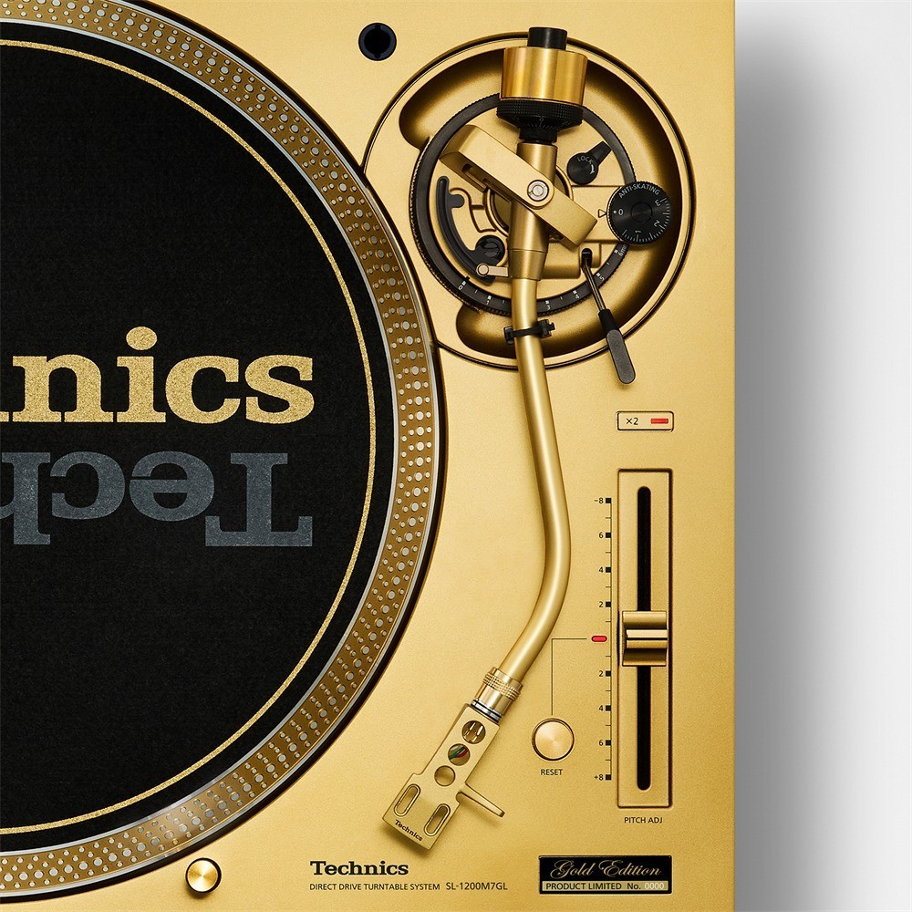 为庆祝SL-1200系列诞生55周年, Technics推出全新限量版周年纪念款M7G系列